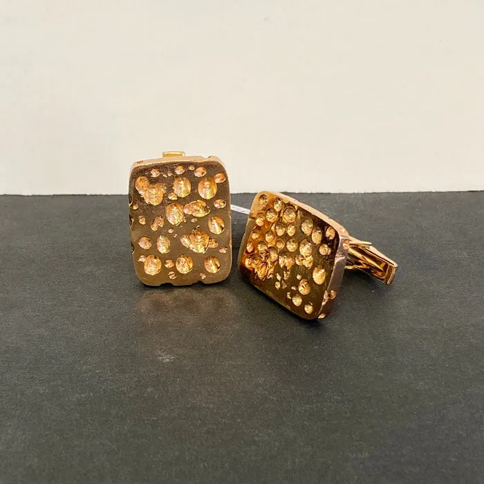 14K Gold Cufflink Pair