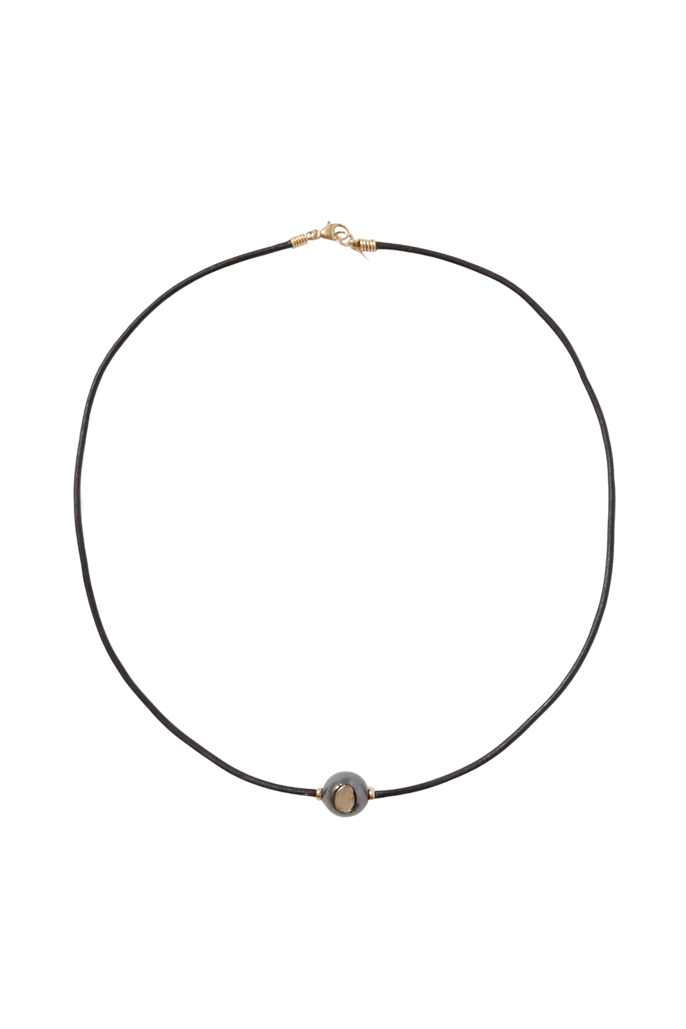 14K Kaia Necklace in Tahitian Pearl