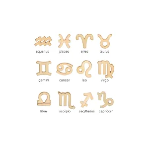 14k Midi Bitty Zodiac Bracelet