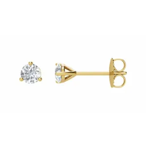 14K Yellow Gold 1/3 CTW Natural Diamond Stud Earrings