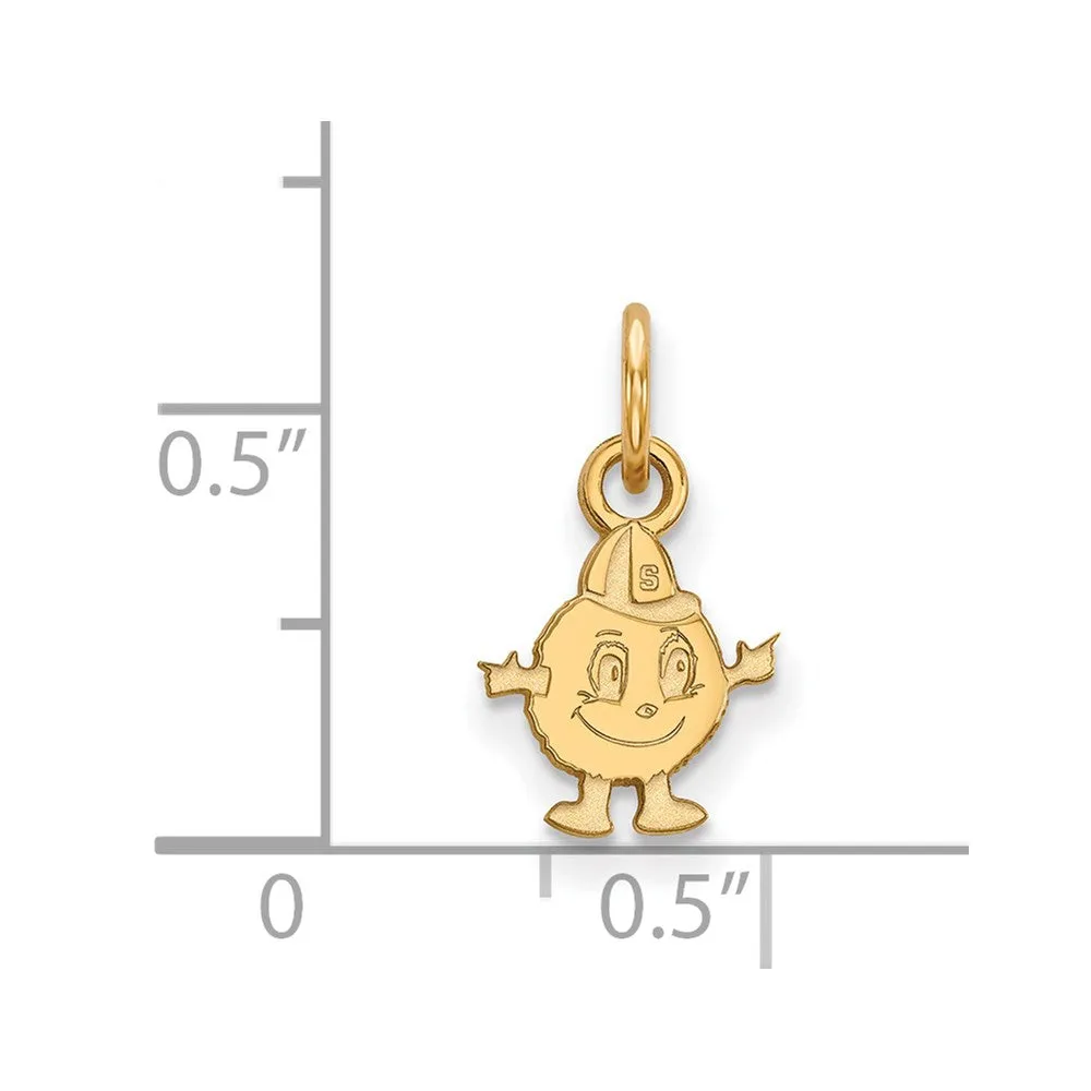 14K Yellow Gold Syracuse University XS Pendant