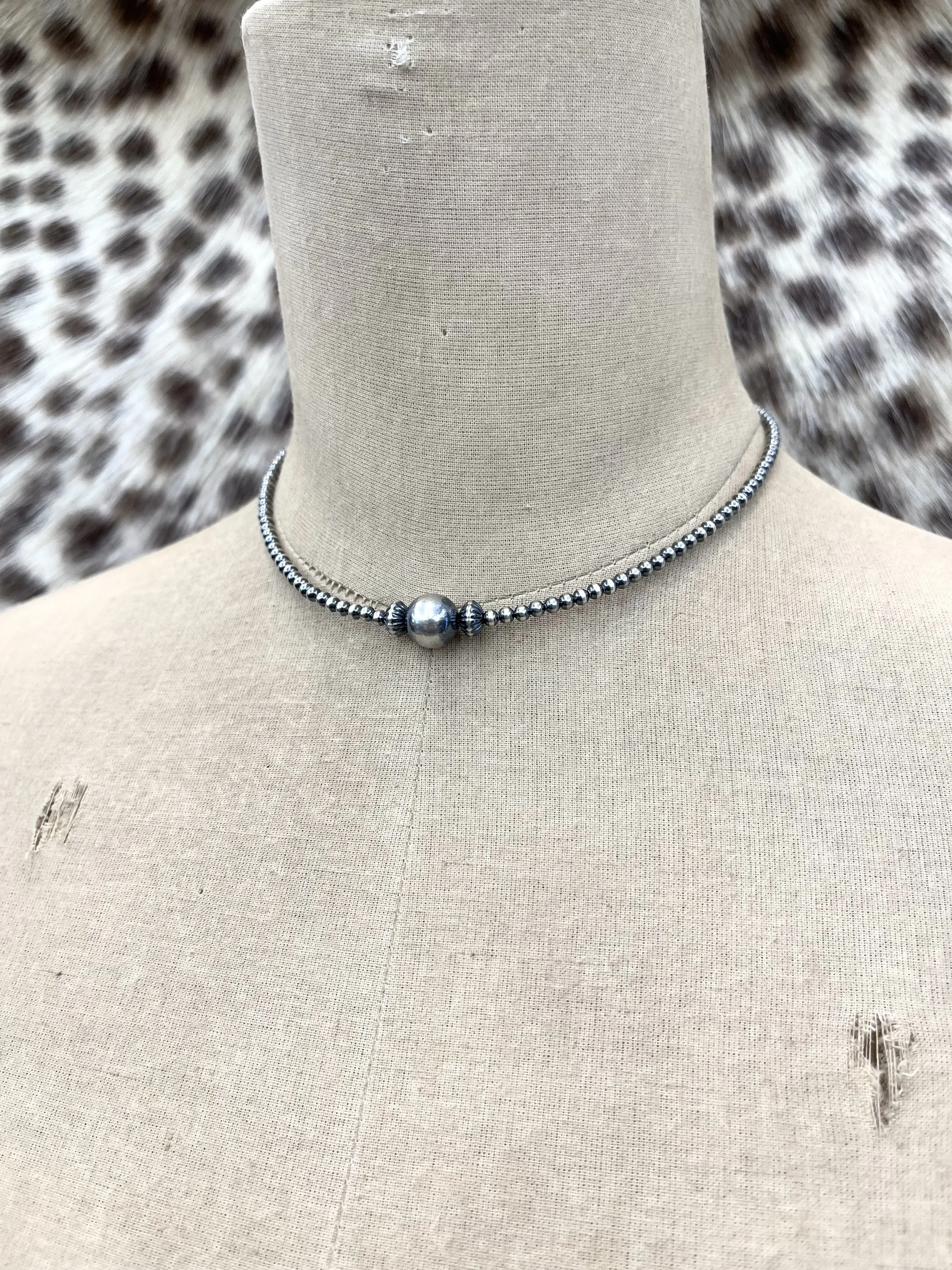 14" 10/3 MM Pearl Choker