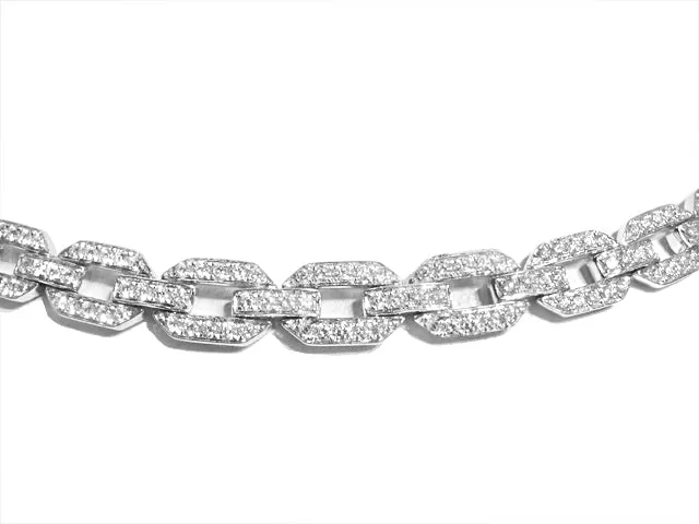 2.37CT T.W. Diamond Choker Statement Necklace