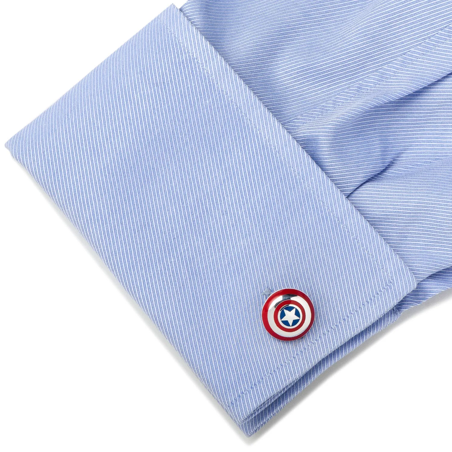 3D Captain America Shield Cufflinks