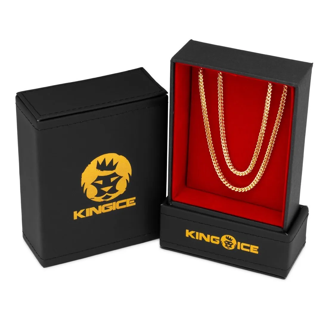 3mm Franco Chain Choker Set
