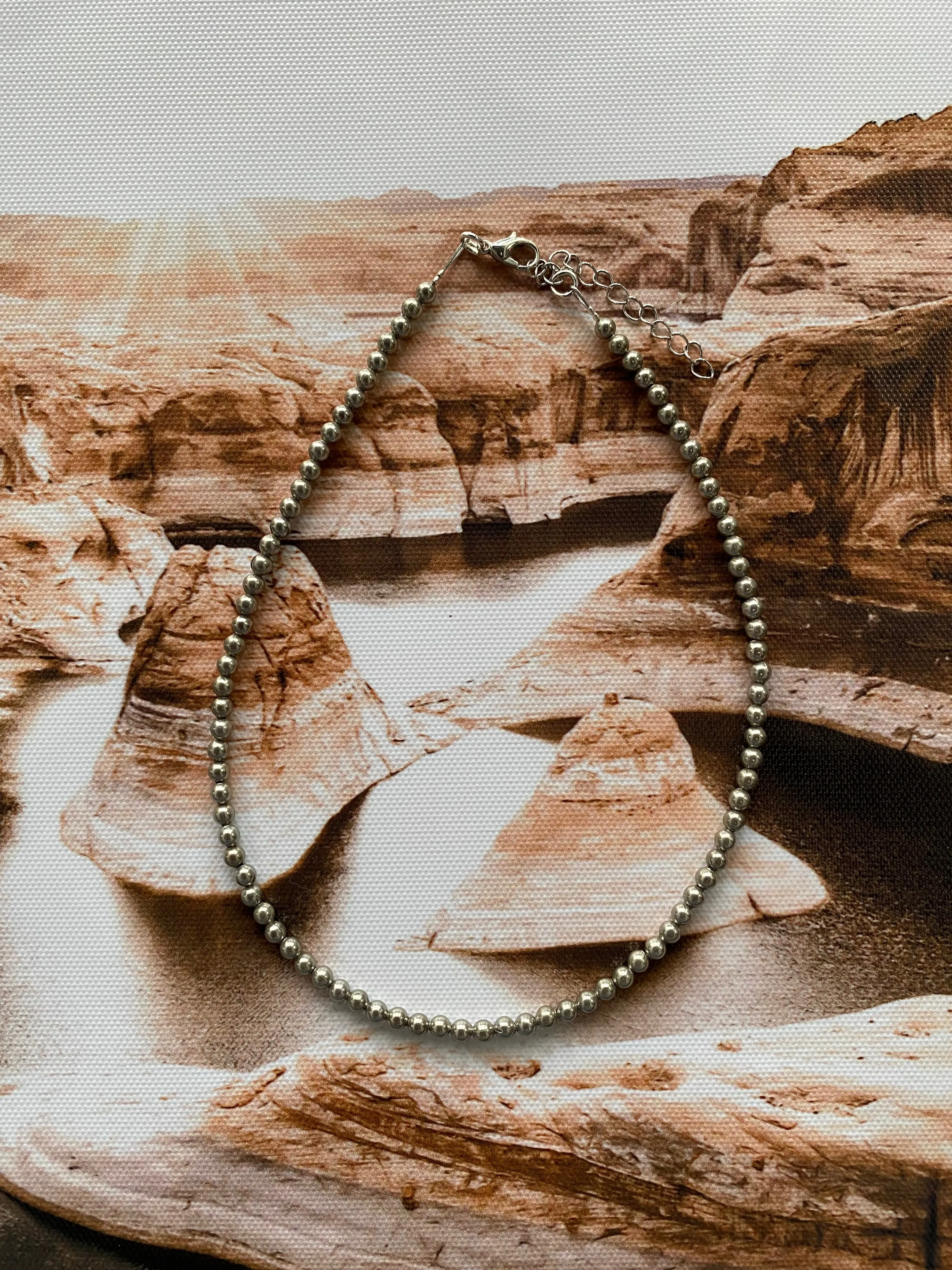 4MM Silver Plated Choker