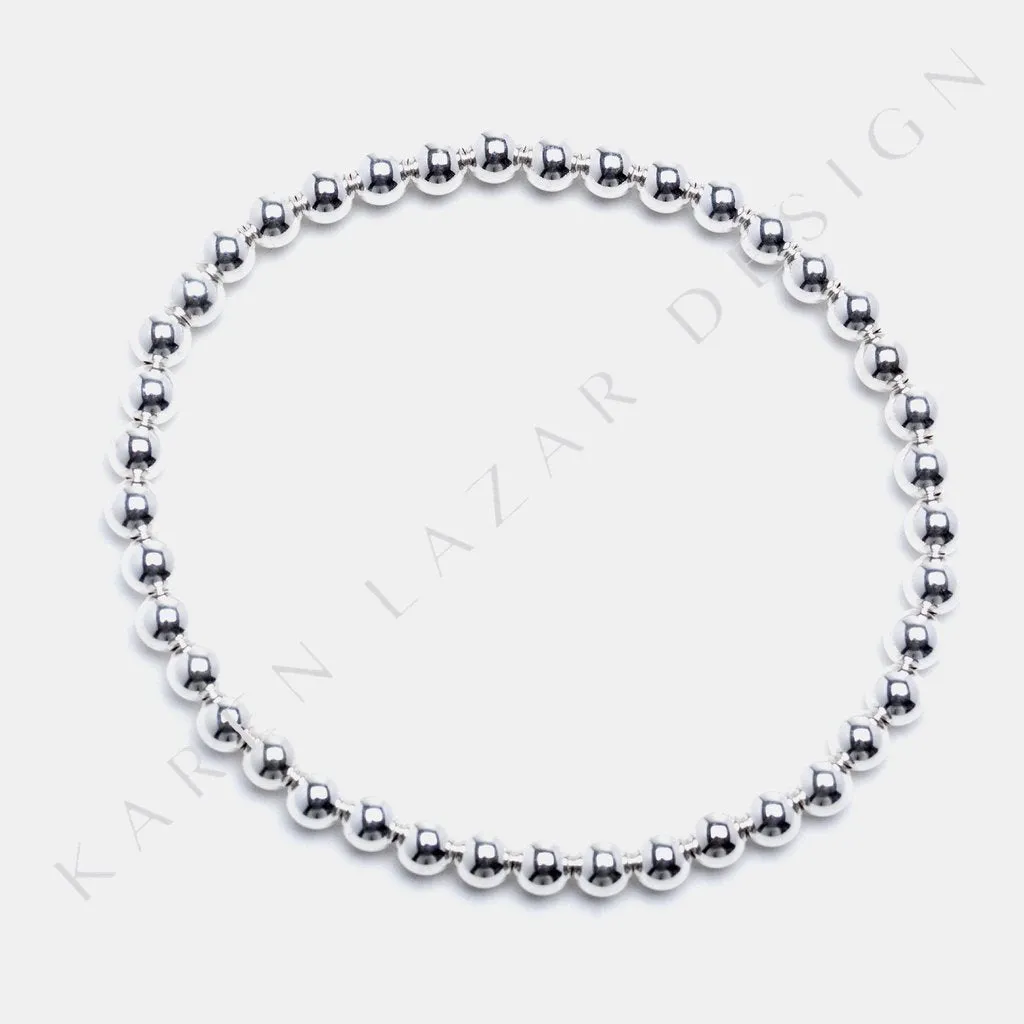 4mm Sterling Silver Bracelet