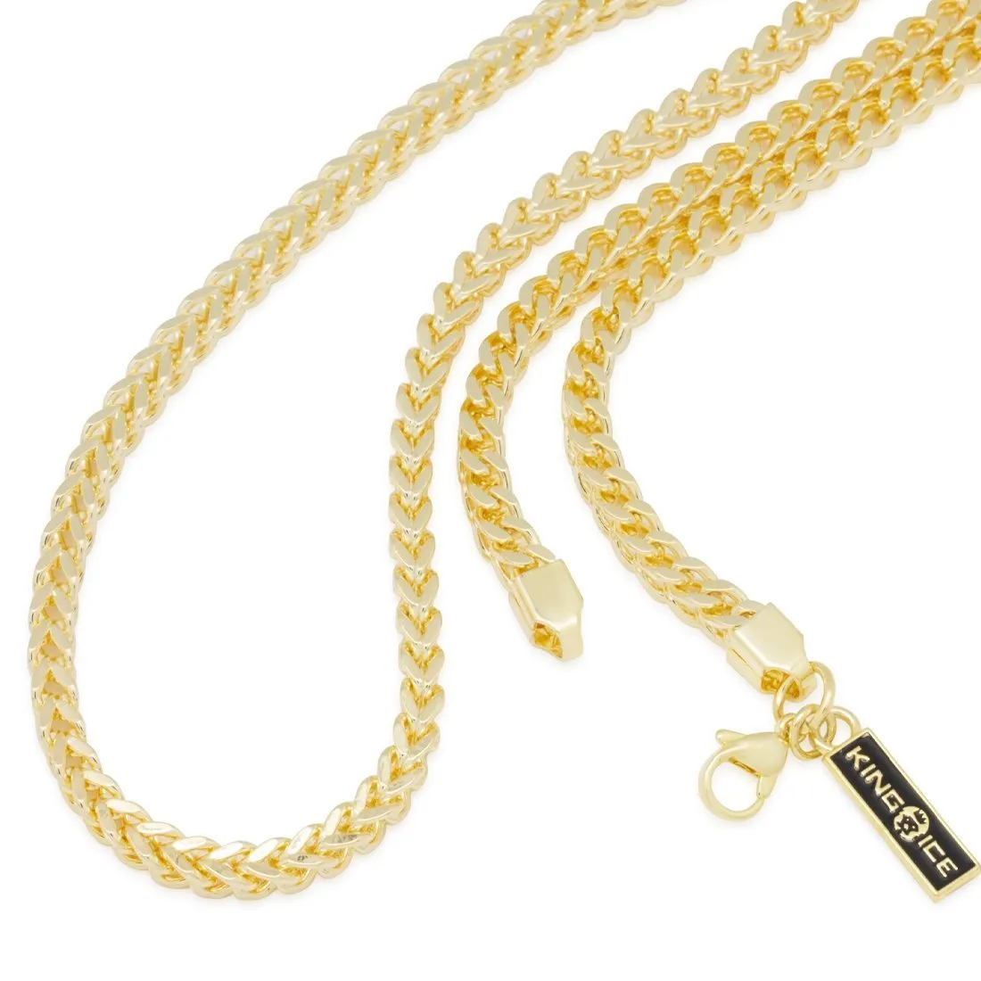5mm Franco Chain Choker Set