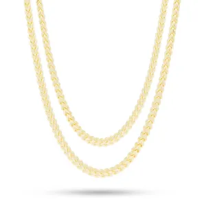 5mm Franco Chain Choker Set