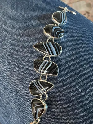 6-8" adjustable Botswana Bracelet Adjustable