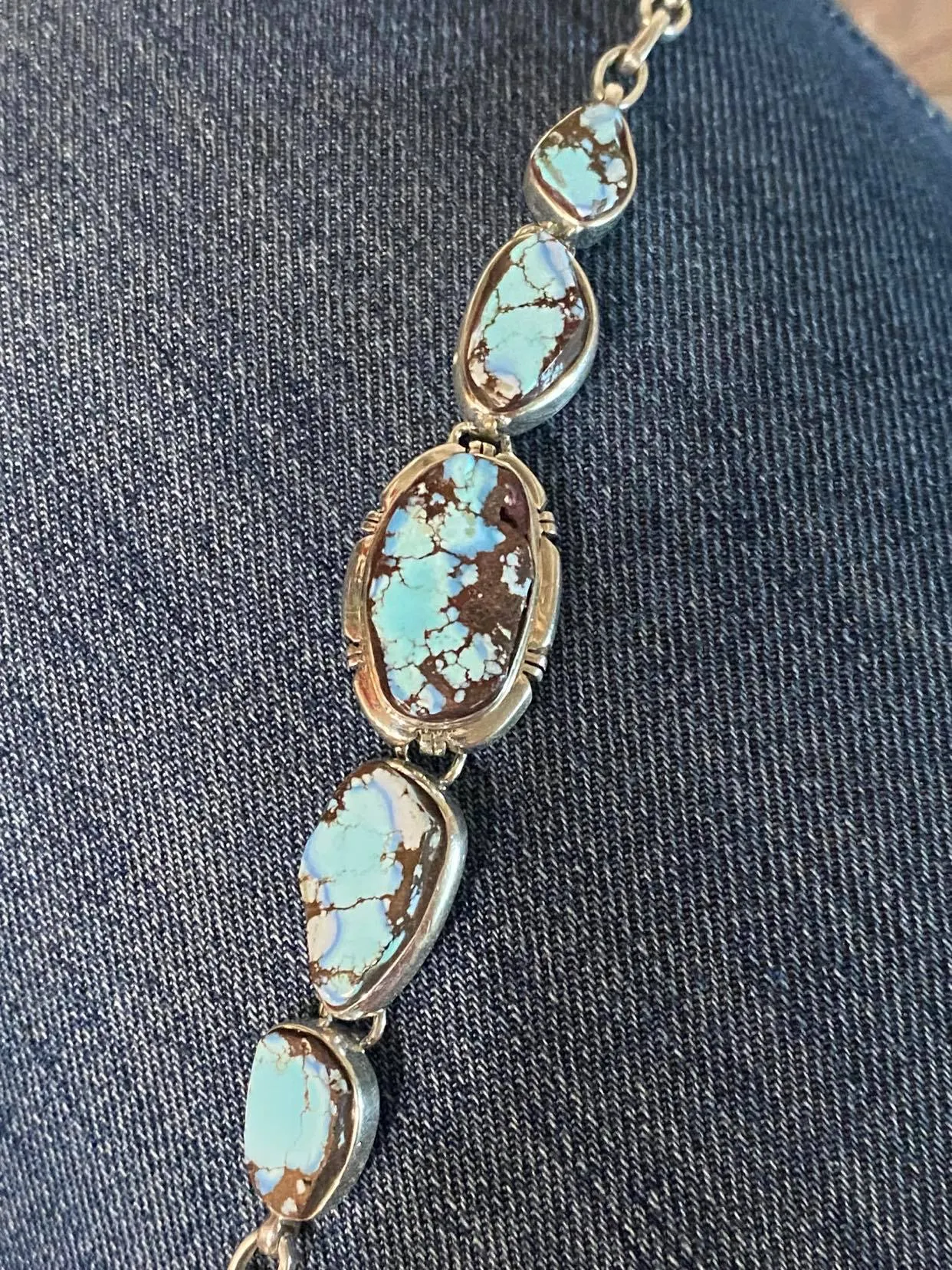 6-8" adjustable Extremely RARE Kazakhstan Turquoise