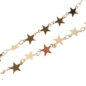 75% OFF! Gold Plated STAR Chain - DIY Jewelry