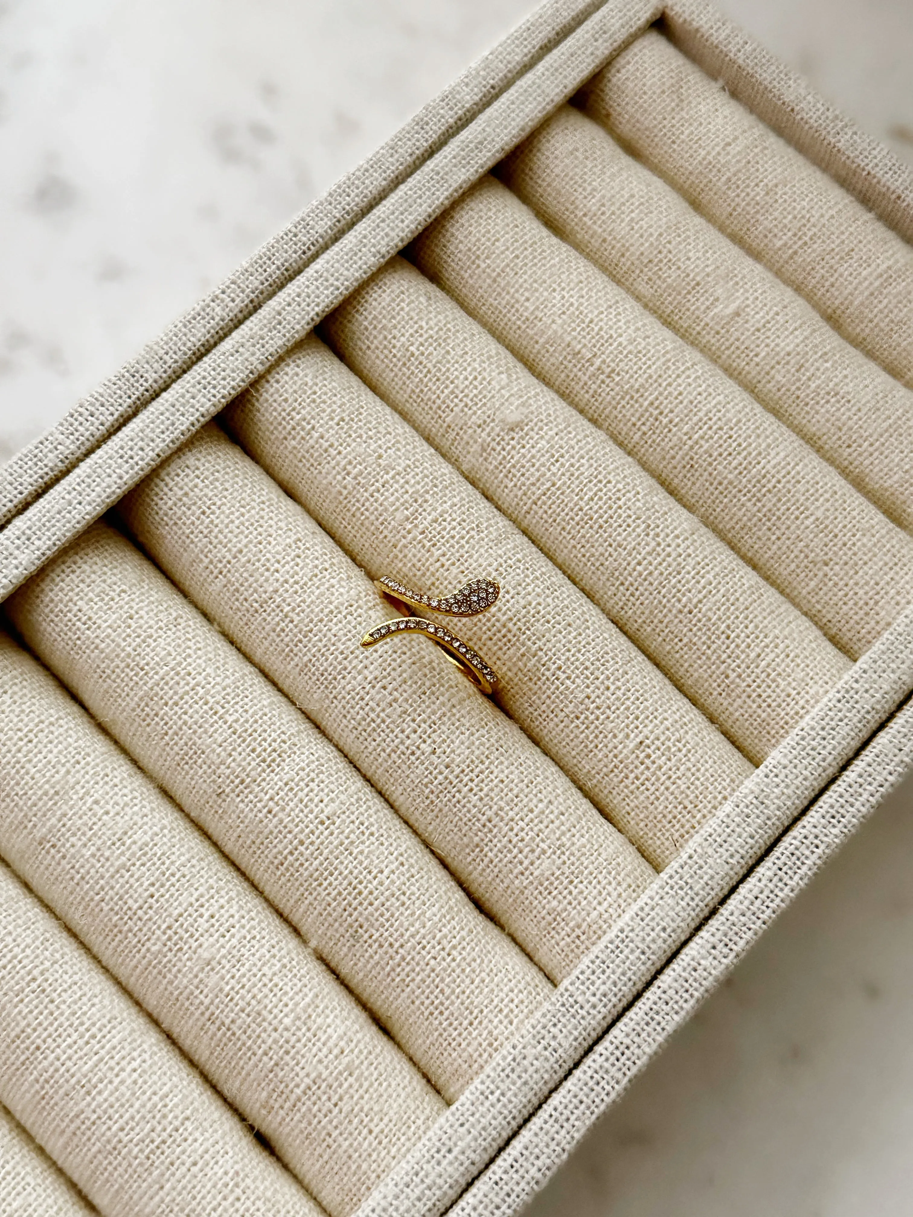 8378JR - Jayla Gold Filled Adjustable Ring