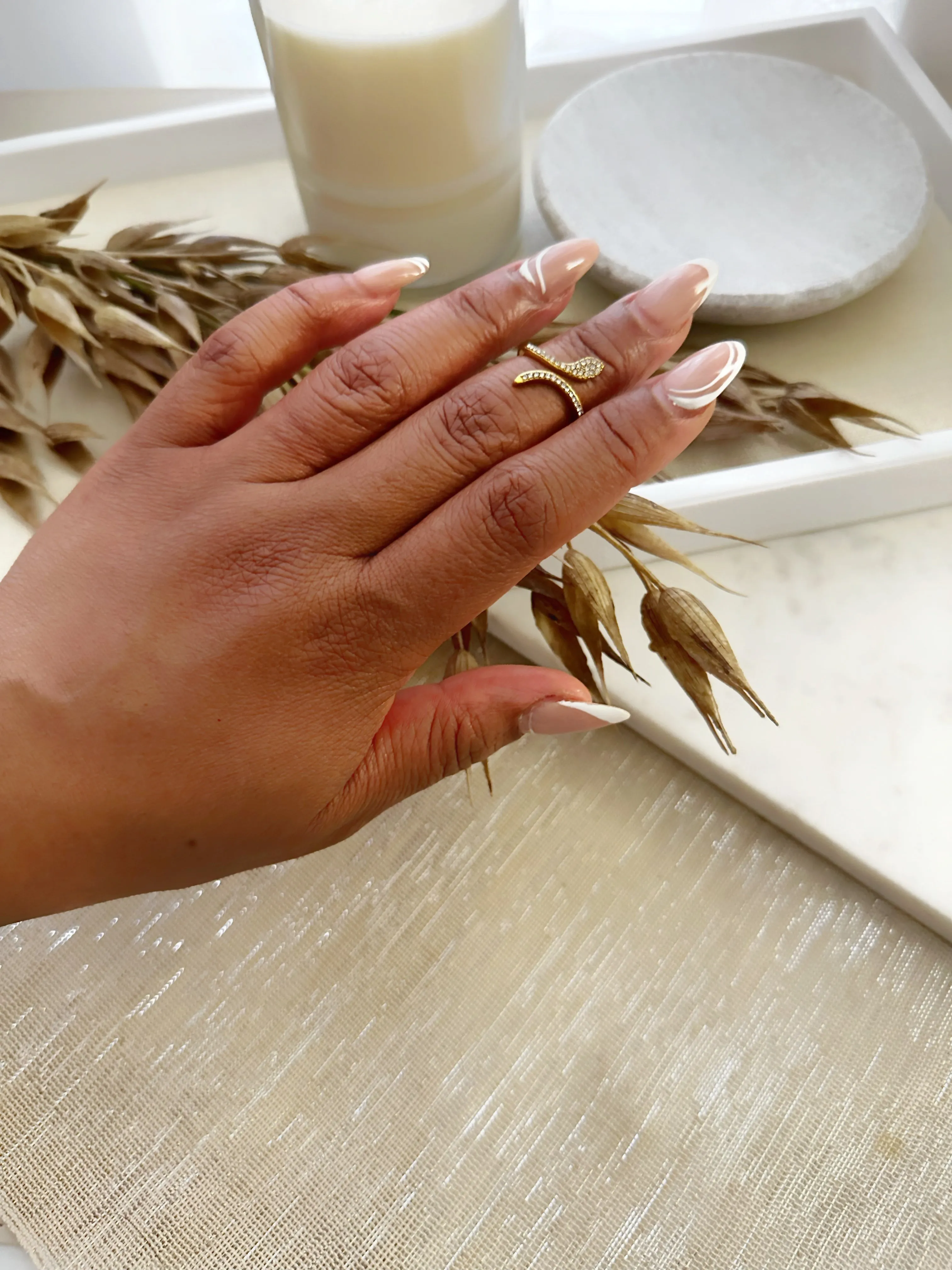8378JR - Jayla Gold Filled Adjustable Ring