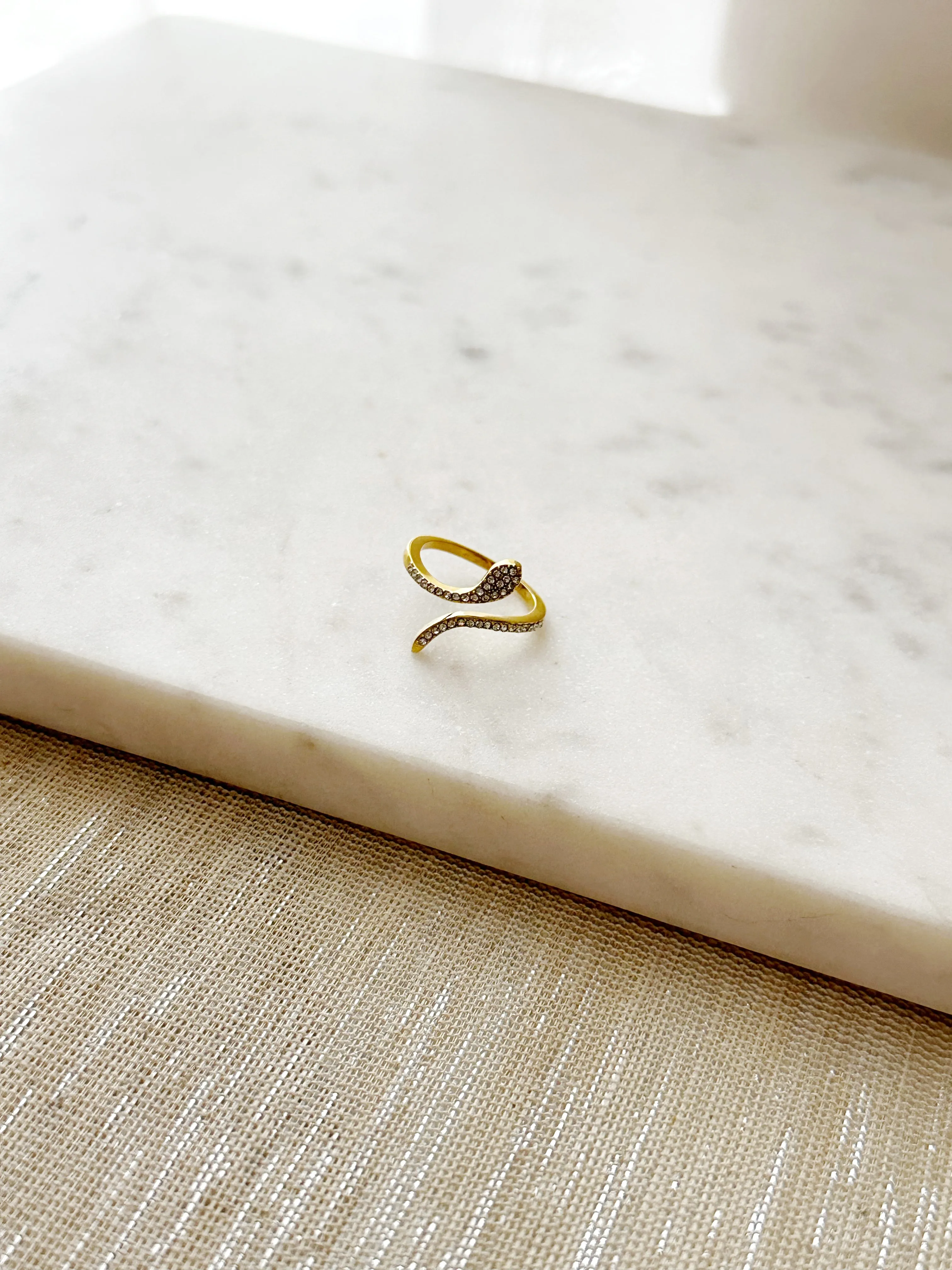 8378JR - Jayla Gold Filled Adjustable Ring