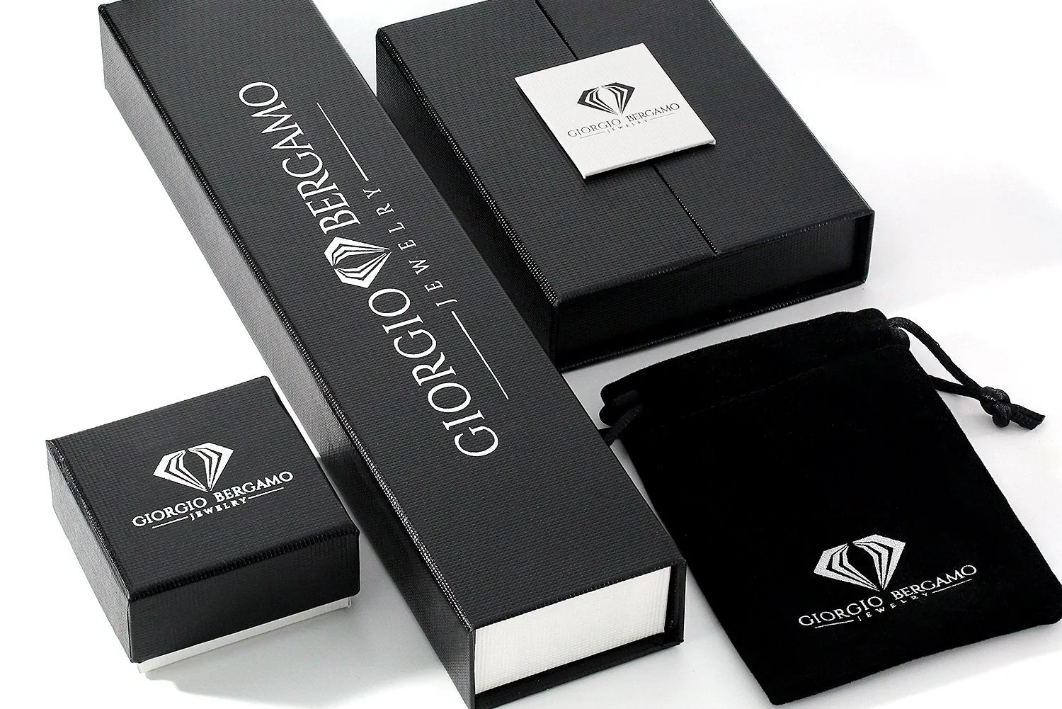 925 Sterling Silver Rhodium Anchor Cufflink