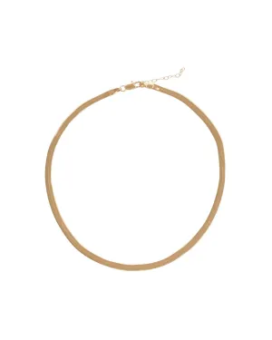 Adelina Flat Choker Necklace