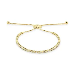 Adjustable Illusion-Set Bracelet