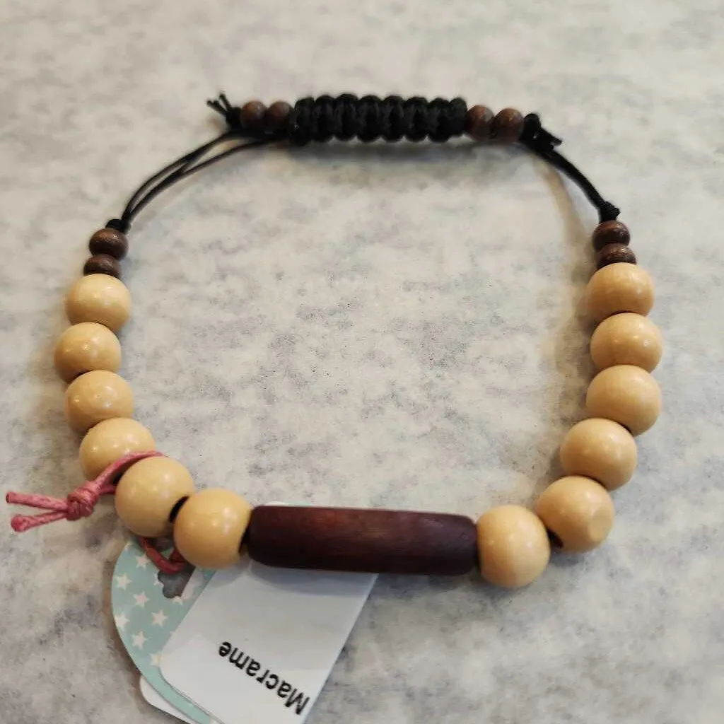 Adjustable Macrame Bracelet