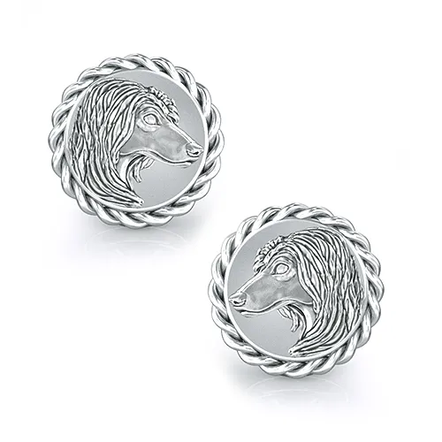 Afghan Hound Dapper Cufflinks