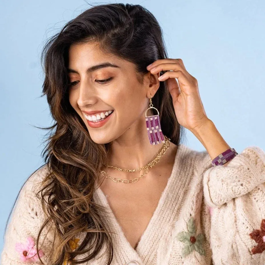 Allison Arched Earring