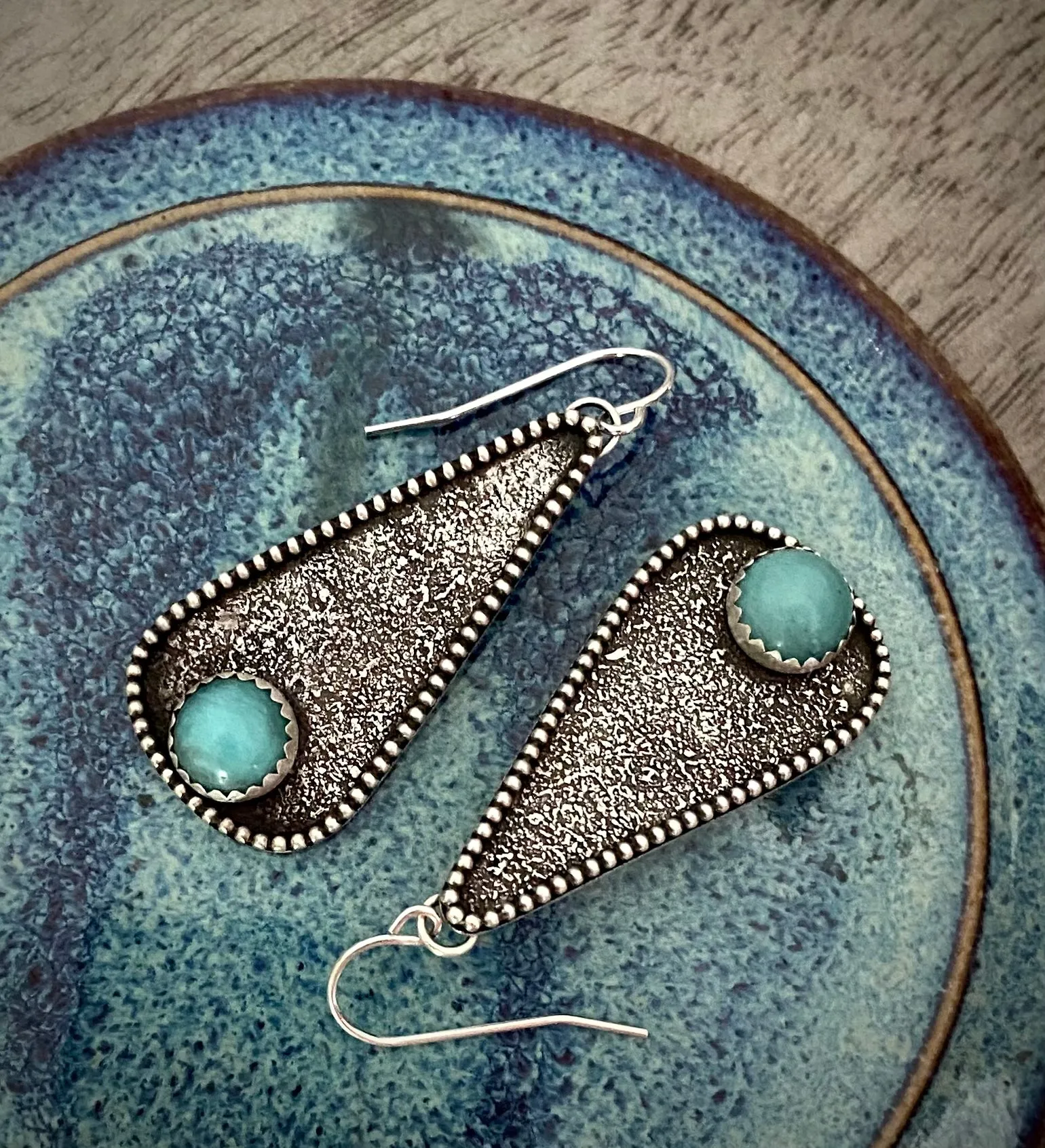 Amazonite Drop Earrings