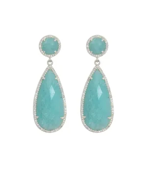 Amazonite Drop Earrings