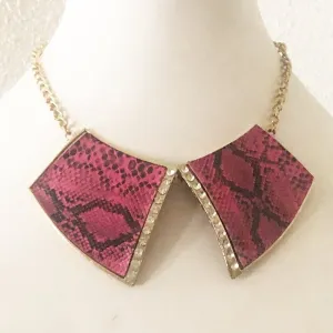 Animal Print Choker Necklaces N1219