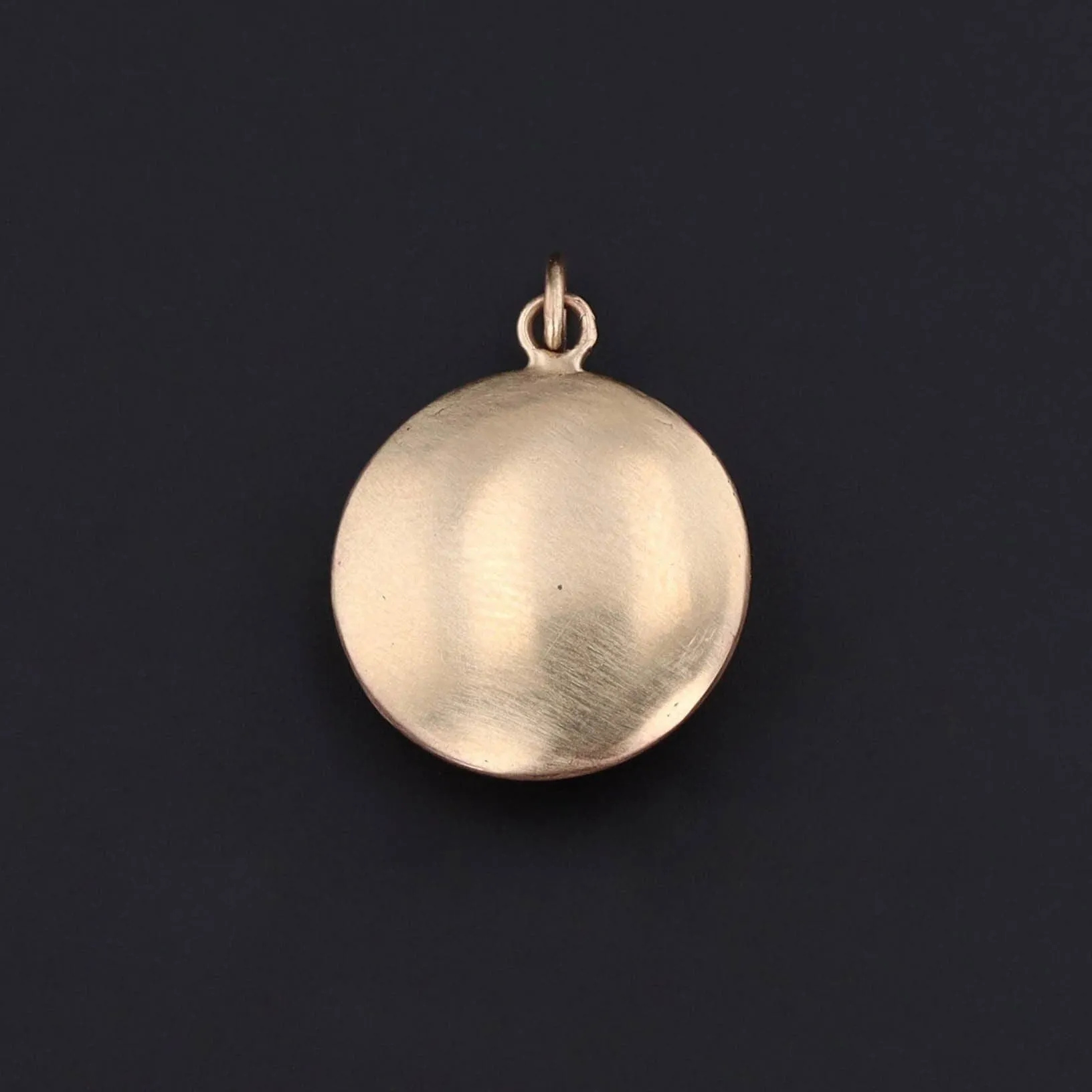 Antique Basilisk Conversion Charm of 14k Gold