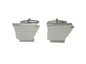 Arkansas State Map Shape Cufflinks
