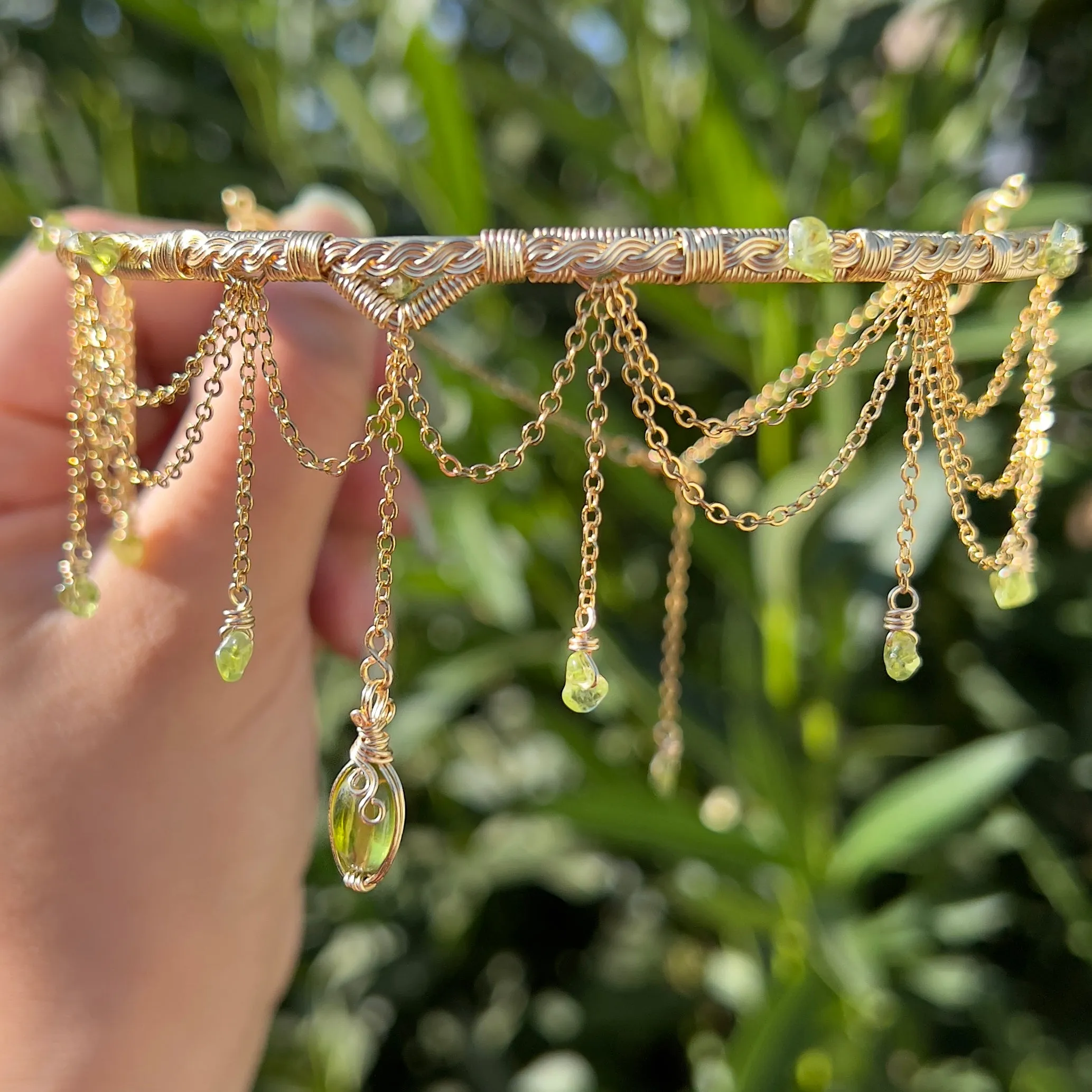 Astraea Choker in Peridot ✵ READY TO SHIP ✵