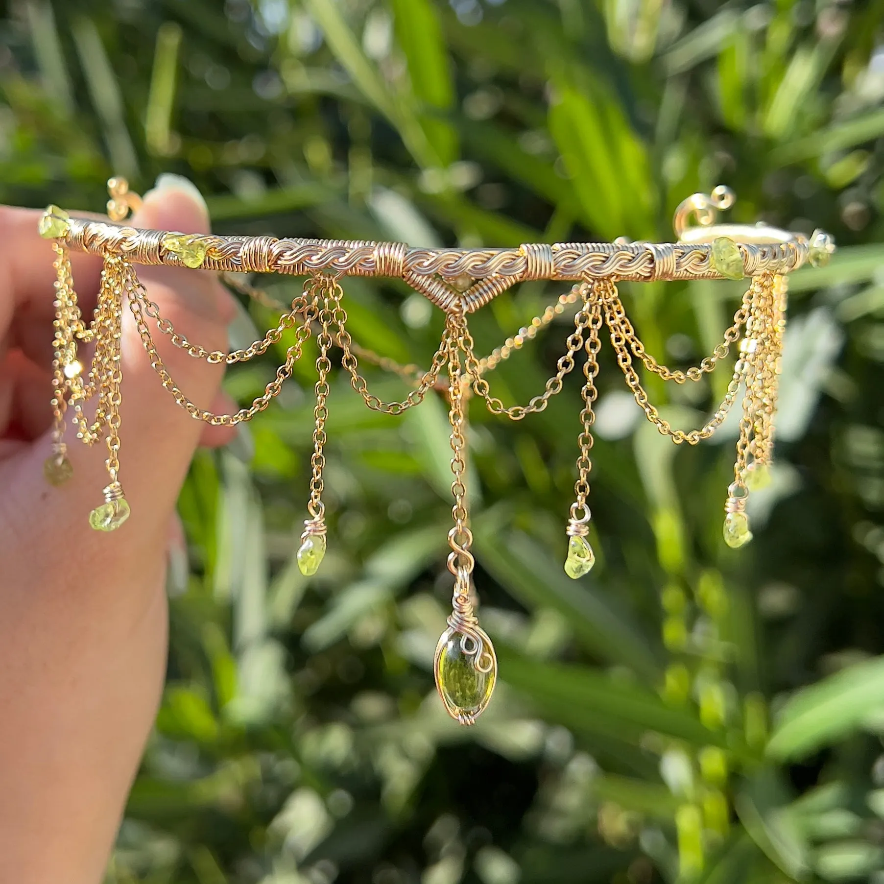 Astraea Choker in Peridot ✵ READY TO SHIP ✵