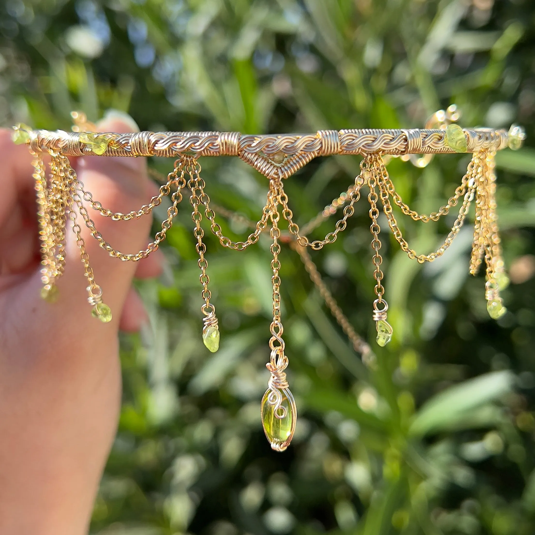 Astraea Choker in Peridot ✵ READY TO SHIP ✵