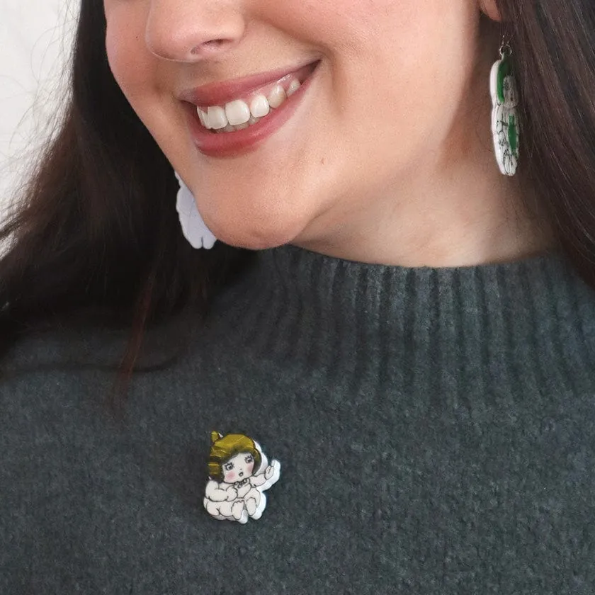 Baby Gumnut Mini Brooch