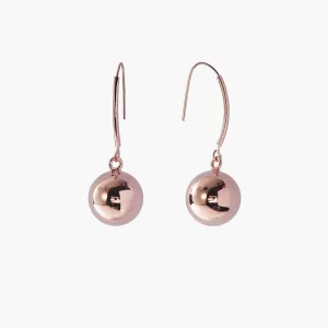 Ball Hoop Earrings