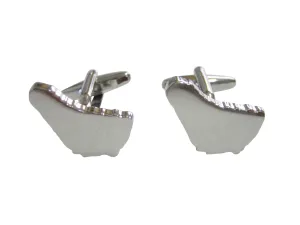 Barbados Map Shape Cufflinks