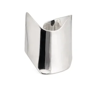 Barry Kieselstein Cord Cuff Bracelet Sterling Silver Sculptural Large Estate