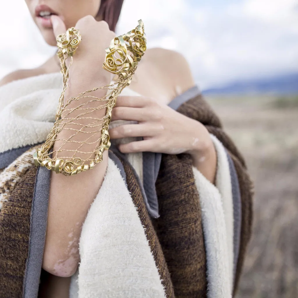 Batille Wristlet | Plam Cuff | Accessory