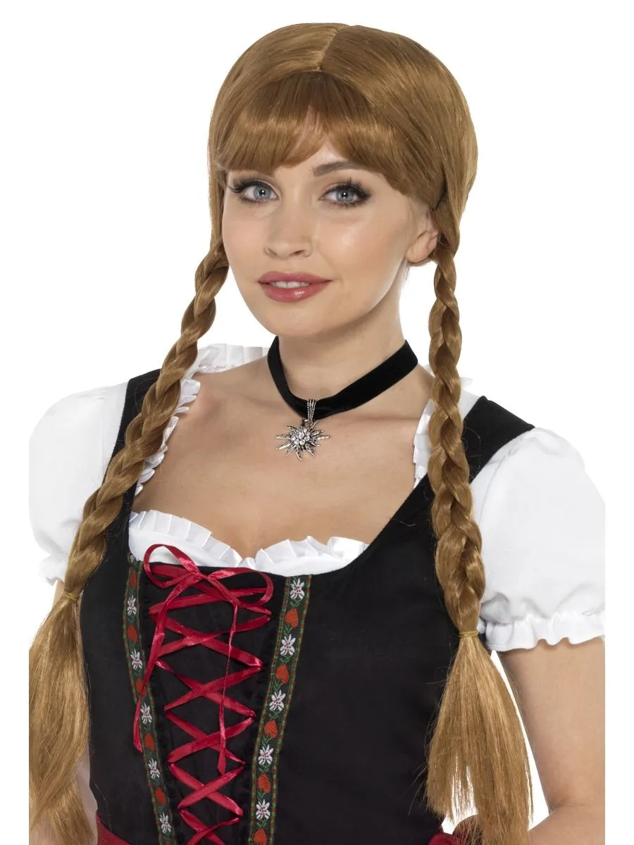 Bavarian Frãµulein Choker Adult Black