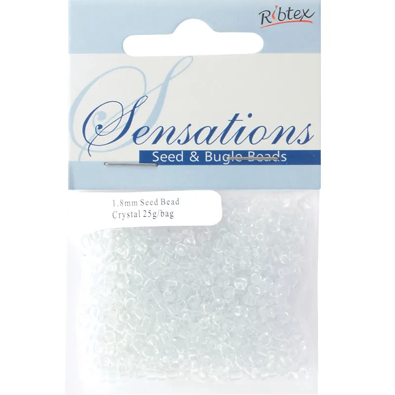 BEAD GLASS SEED CRYSTAL 1.8MM 25G