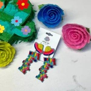 Beaded Fiesta Earrings