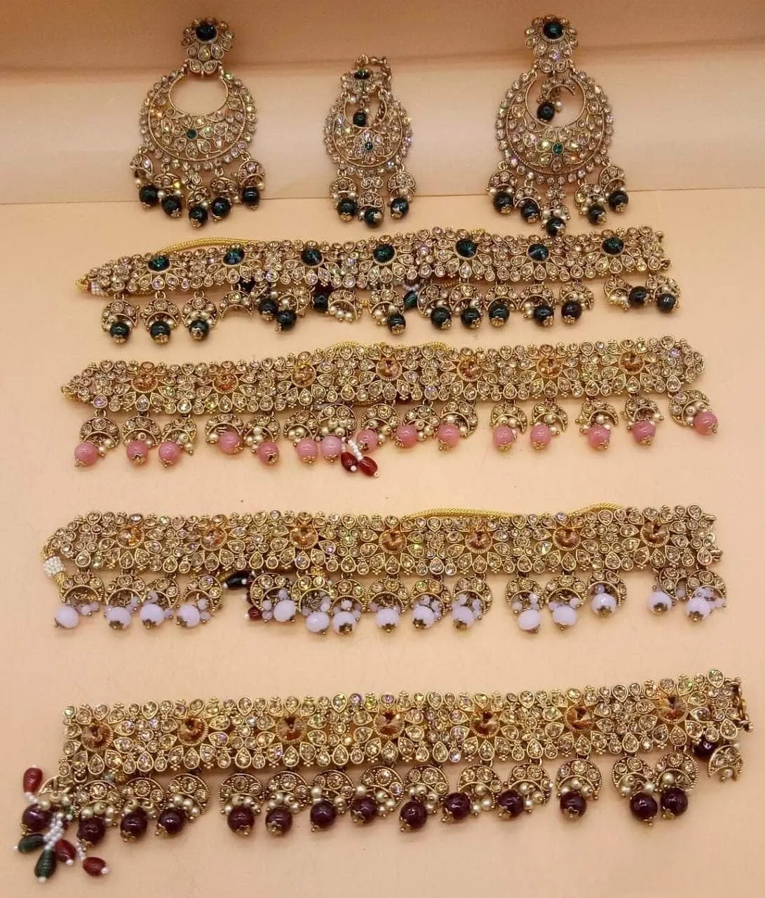 Beautiful Designer Heavy Choker Set