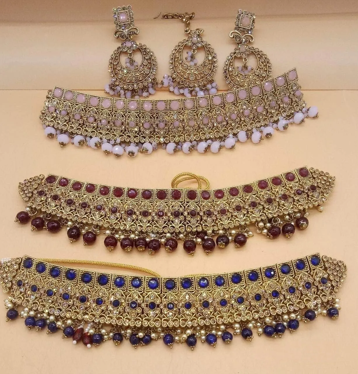 Beautiful Designer Heavy Choker Set