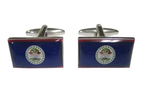 Belize Flag Cufflinks