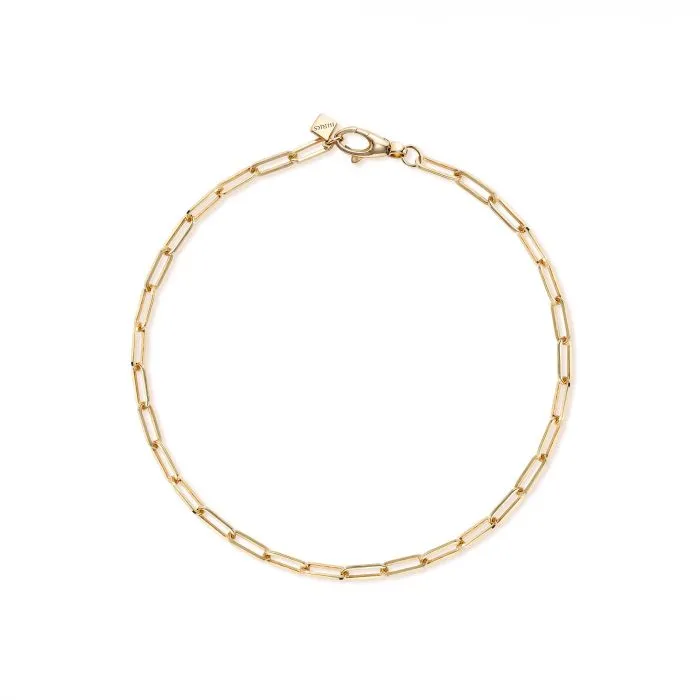 Birks 18K Yellow Gold Cable Chain Bracelet
