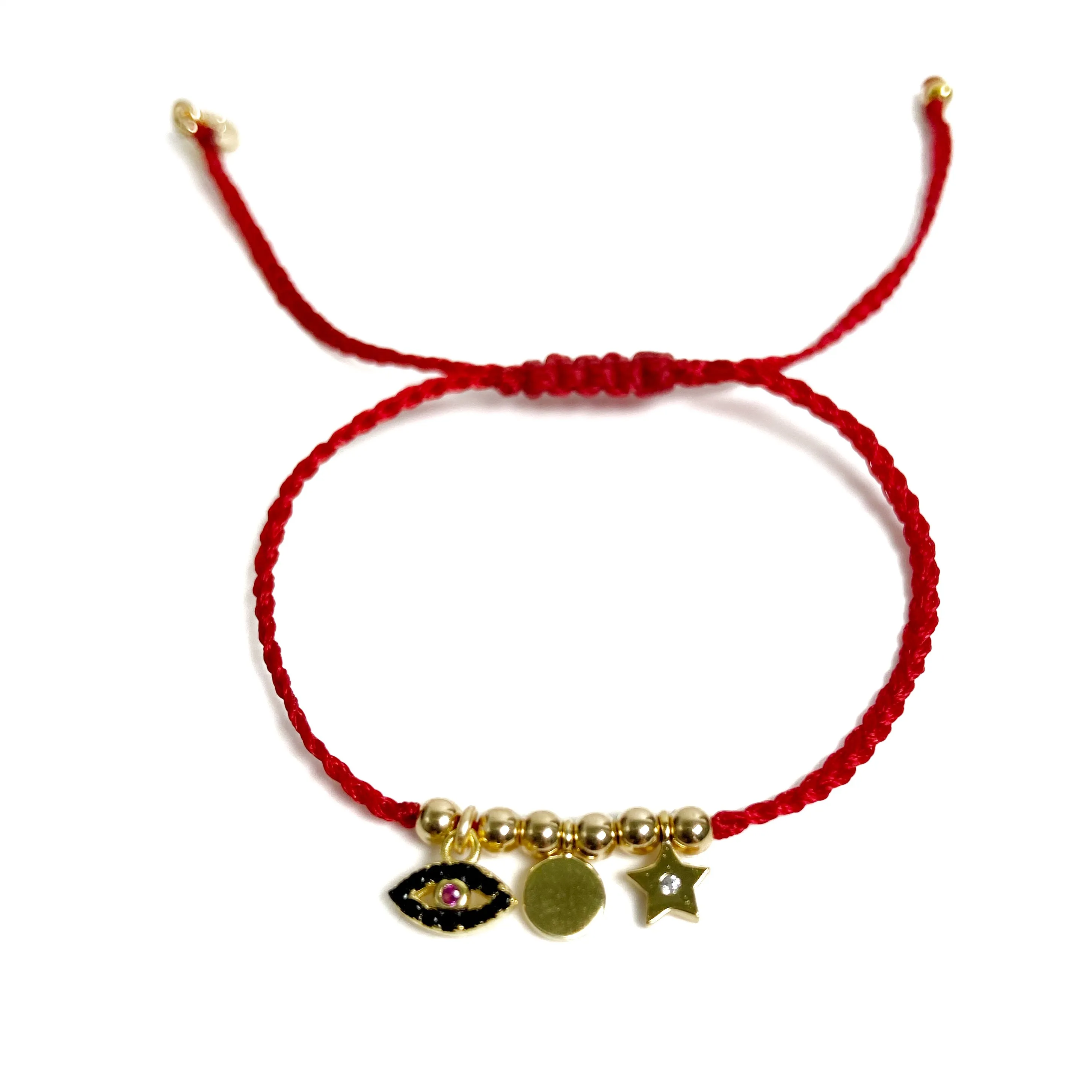 Black Eye Mini Charm Bracelet