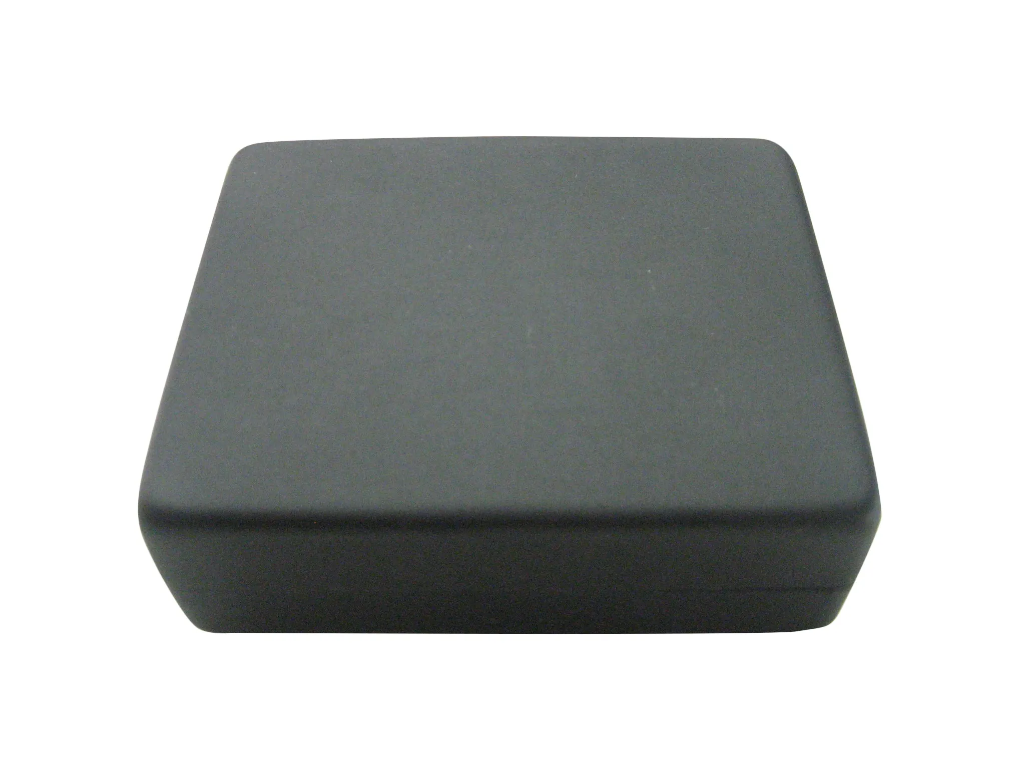 Black Leather Cufflinks