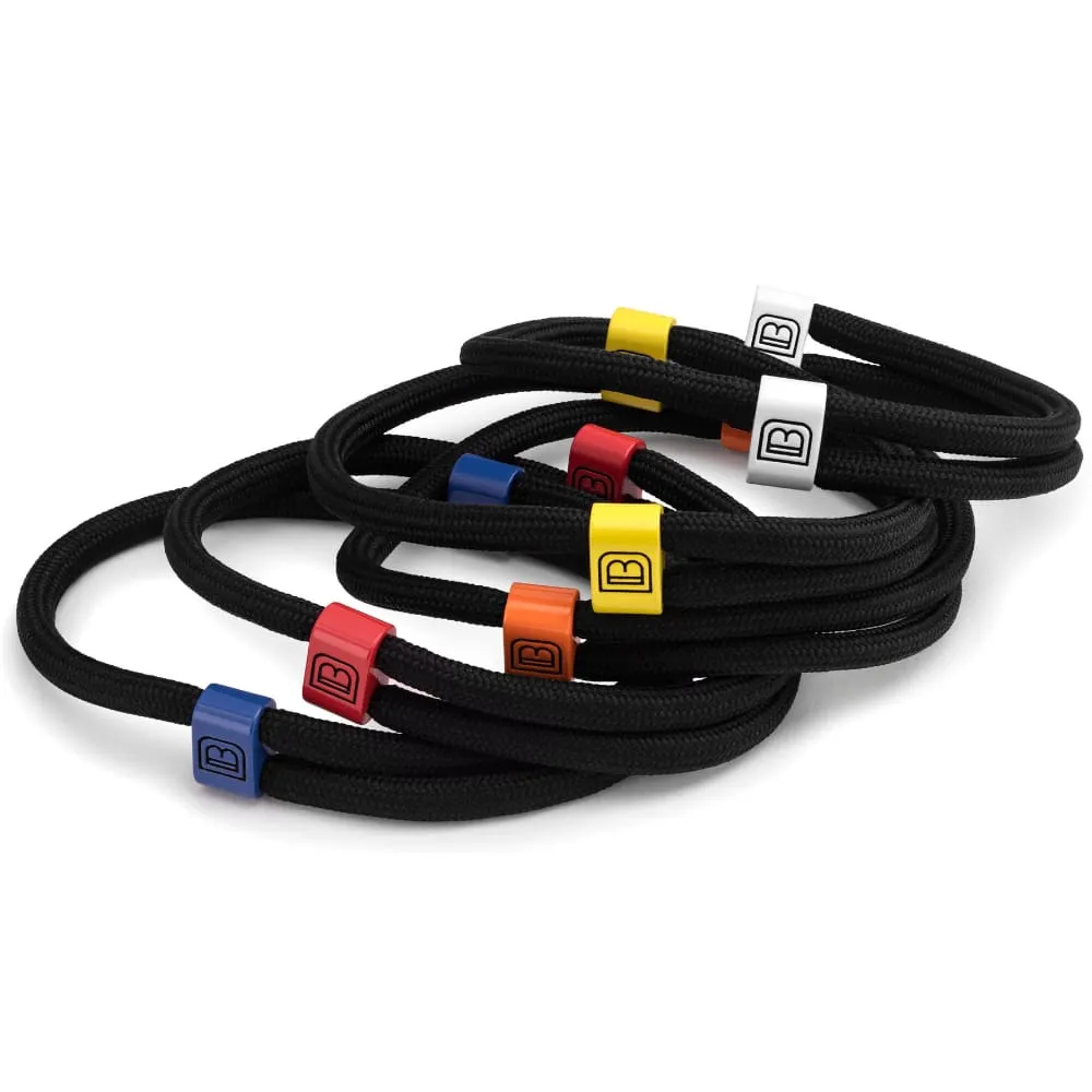 Black Sport Bracelets Pack