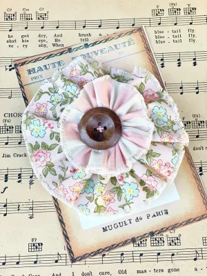 Blossoms Flower Brooch.