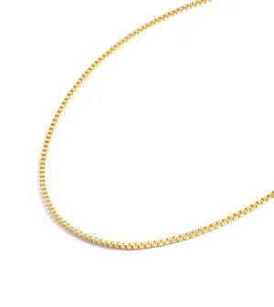 Box Chain Necklace (1.0mm)